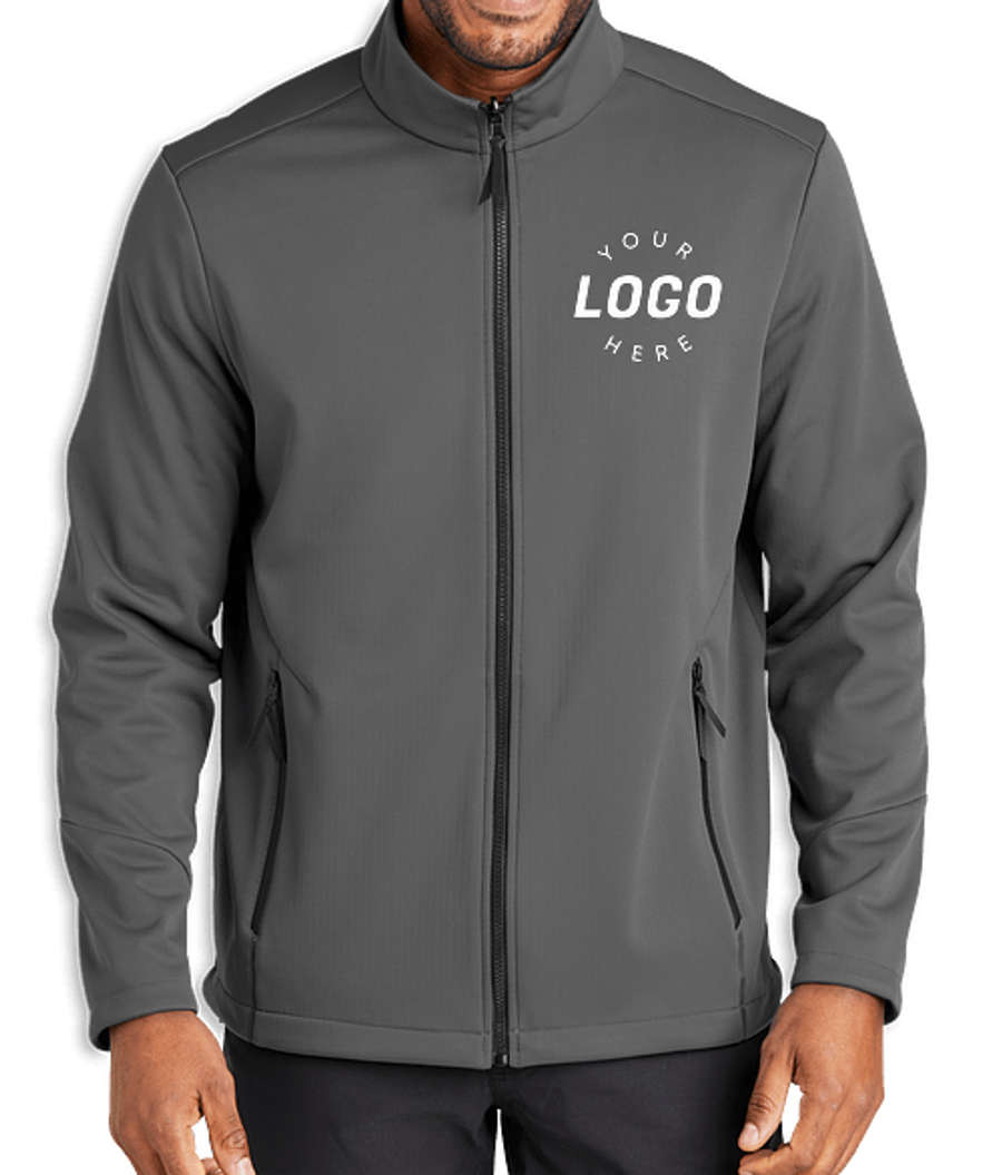 Port Authority Collective Tech Soft Shell Jacket - Printed in Graphite