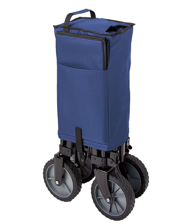 Full Color Compact Folding Wagon - 2 Imprint Locations