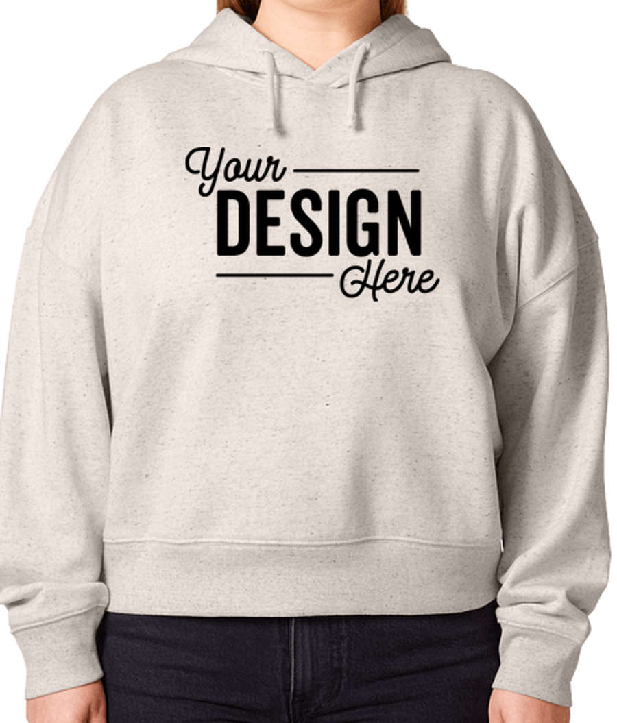 Stanley/Stella Women's Stella Nora Organic Pullover Hoodie in Eco Heather