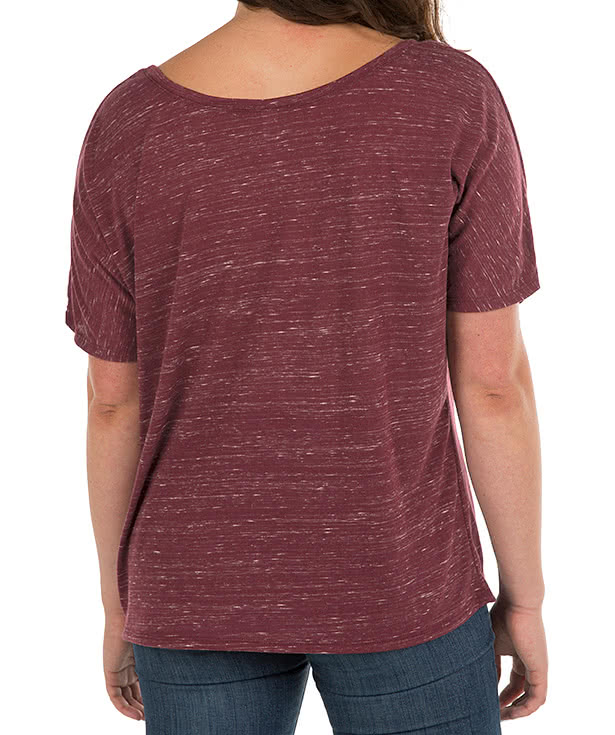 Bella + Canvas Women's Flowy Melange T-shirt