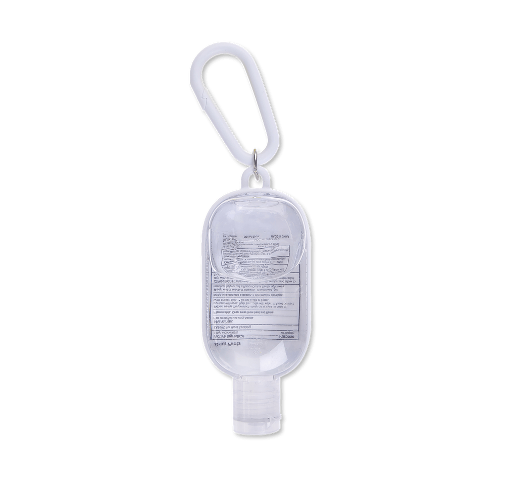 1 oz. Hand Sanitizer with Colorful Case and Carabiner-default
