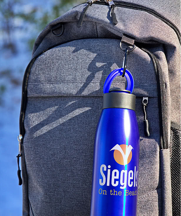 18 oz. Aurora Stainless Steel Insulated Copper-Coated Water Bottle