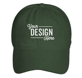Sportsman Unstructured Washed Hat - Color: Dark Green
