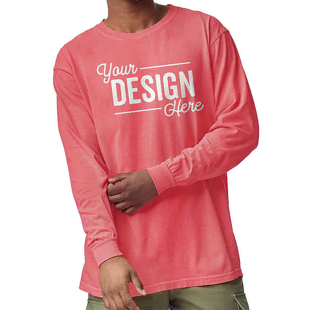Comfort Colors 100% Cotton Long Sleeve Shirt