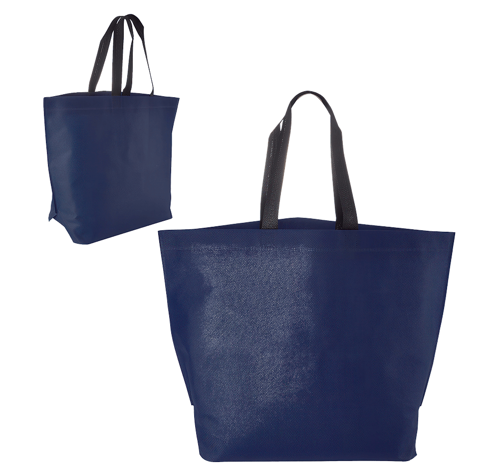 Two-Tone Heat Sealed Non-Woven Tote Bag-default