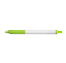 Paper Mate InkJoy White Body Click Pen (black ink) - Color: Lime