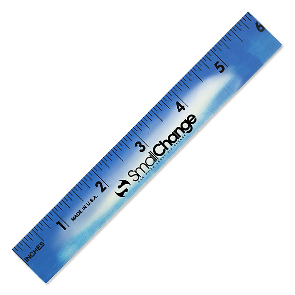 6" Mood Wood Ruler