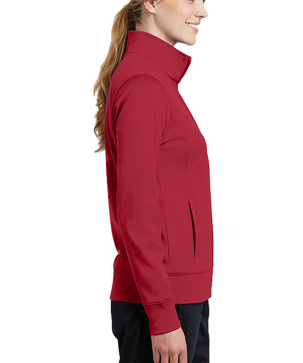 激安の Sport-Wick Women's Sport-Tek Custom Tech Zip Full Fleece トップス