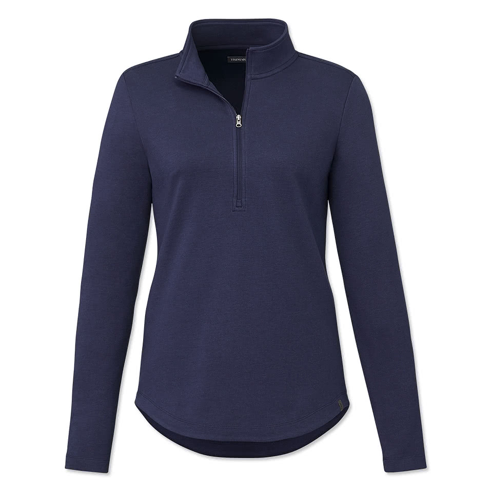 Elevate Women's Rigi Eco Knit Half Zip Sweatshirt