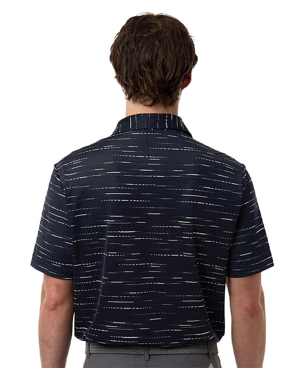 Adidas Ultimate365 Glimmer Print Recycled Performance Polo - Embroidered