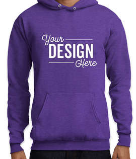 Port & Company Core Pullover Hoodie - Color: Heather Purple