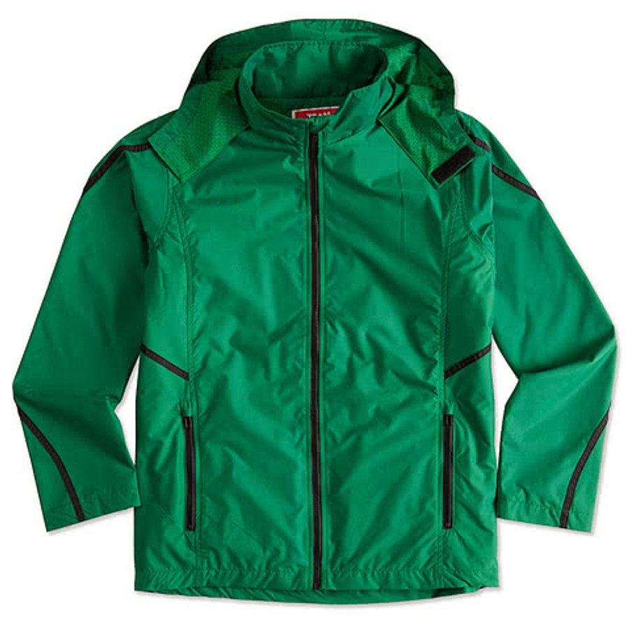 Team 365 Mesh Lined Hooded Jacket - Printed