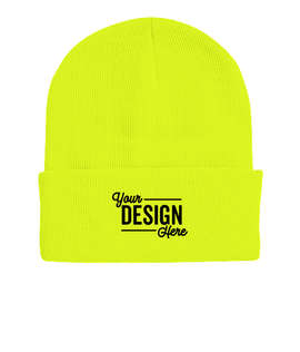 Sportsman Solid Cuff Beanie - Color: Neon Yellow