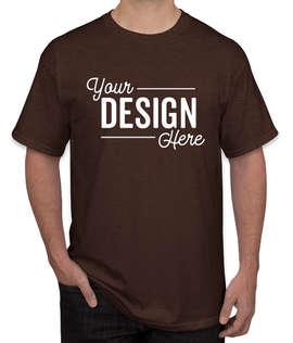 Canada - Gildan 100% Cotton T-shirt - Color: Russet