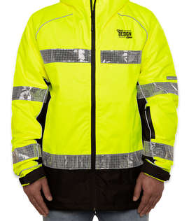 Kishigo Class 3 Premium Brilliant Series Pro Parka