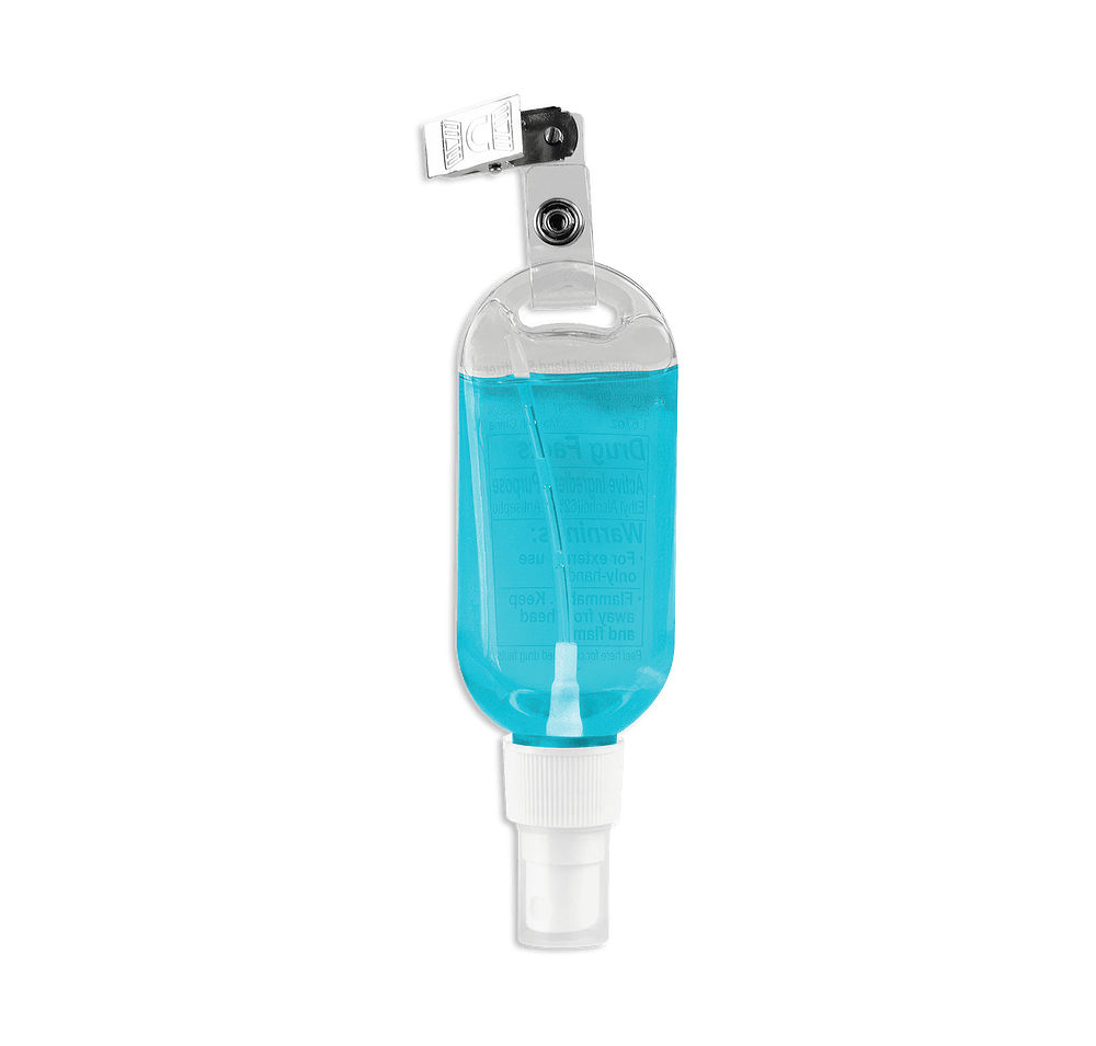 Spray Hand Sanitizer with Metal Clip-default