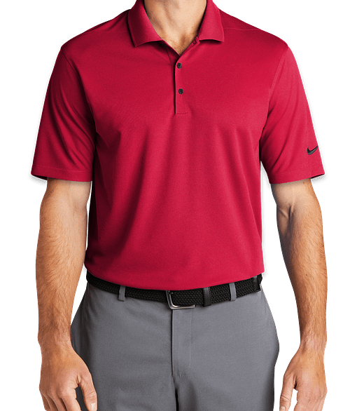 nike dri fit polo with company logo