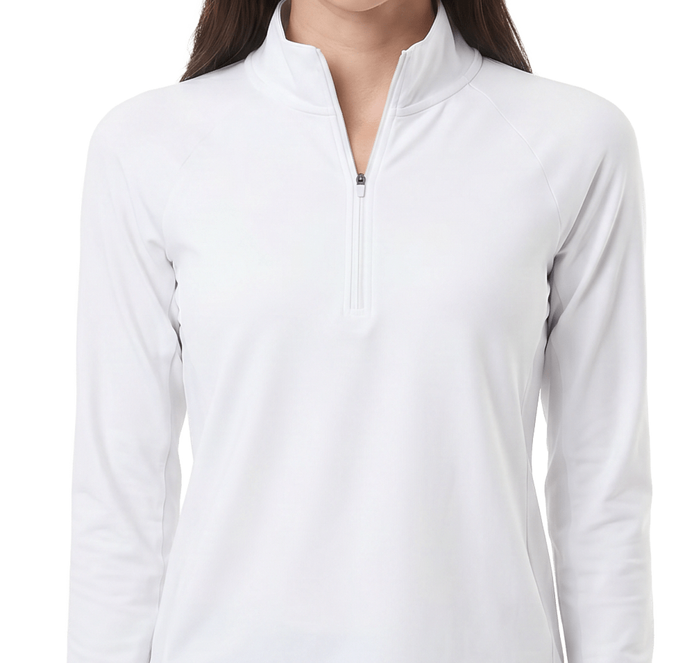 Puma Golf Women's Pure 2.0 Recycled Quarter Zip Performance Shirt-default