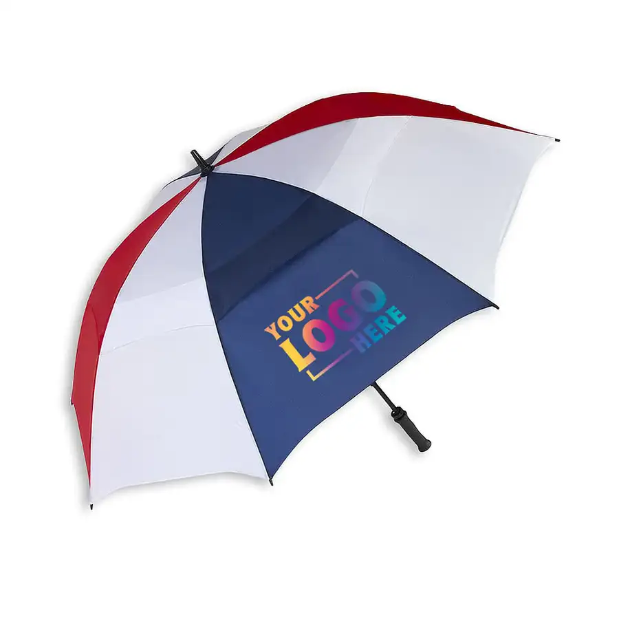 ShedRain Windjammer Vented Golf Umbrella in black