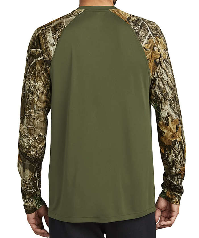 Russell Outdoors Realtree® Colorblock Long Sleeve Performance Shirt