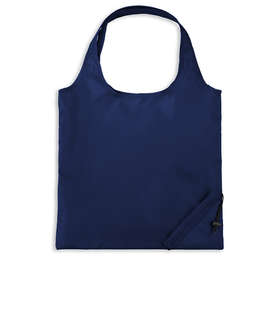 Bungalow Foldaway Shopper Tote Bag - Color: Navy
