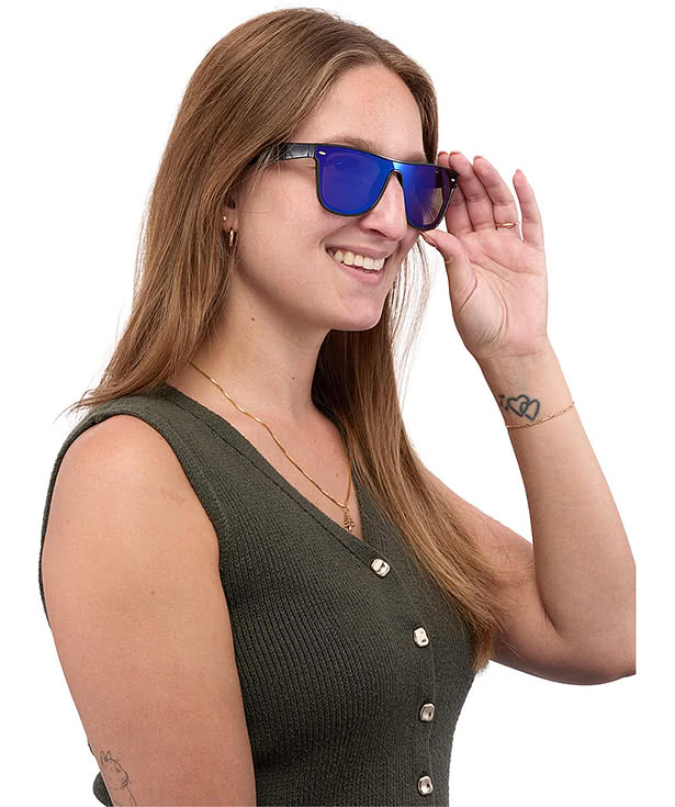 Samson Recycled Single-Lens Sunglasses