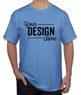 Canada - Gildan 100% Cotton T-shirt - Color: Carolina Blue