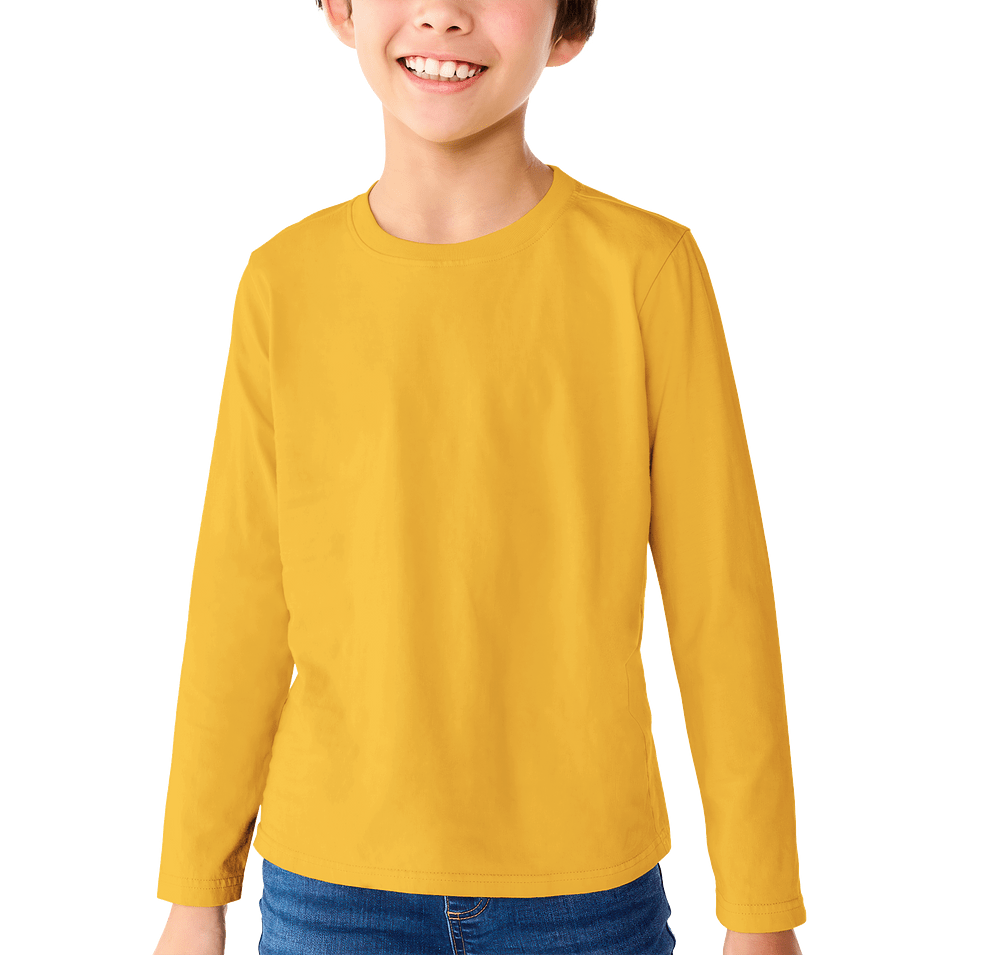 Primary Youth Classic Cotton Jersey Long Sleeve T-shirt-default