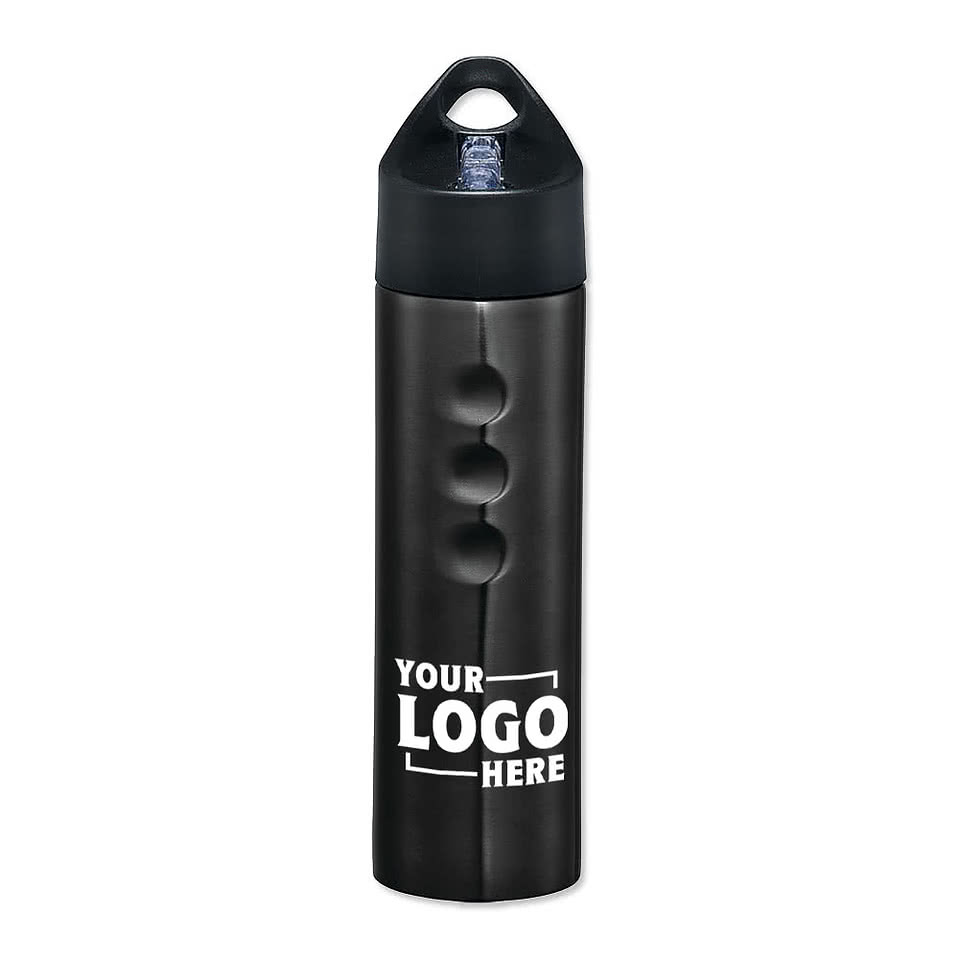 25 oz. Troika Stainless Steel Flip-Top Sports Bottle