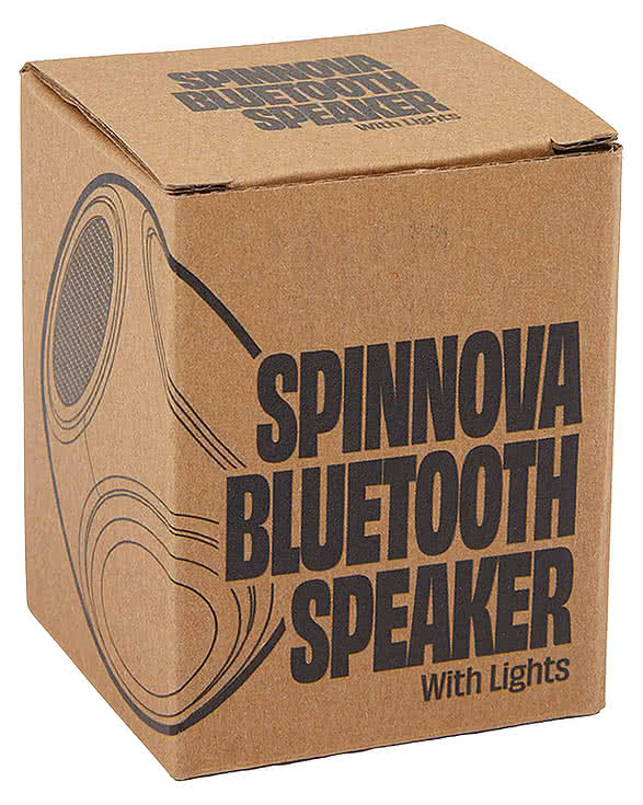 SpinNova Bluetooth Speaker with Lights