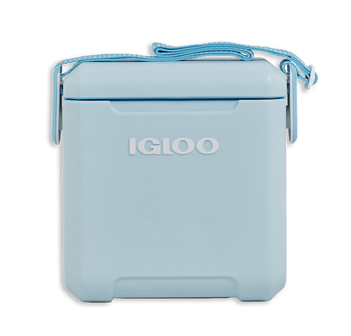 Full Color Igloo Tag Along Too 14 Can Cooler in Powder Blue