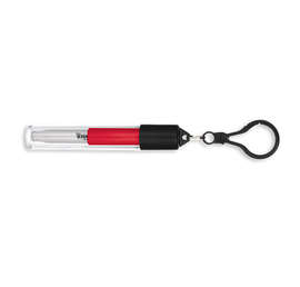 Stretchable Stainless Steel Reusable Straw - Color: Red
