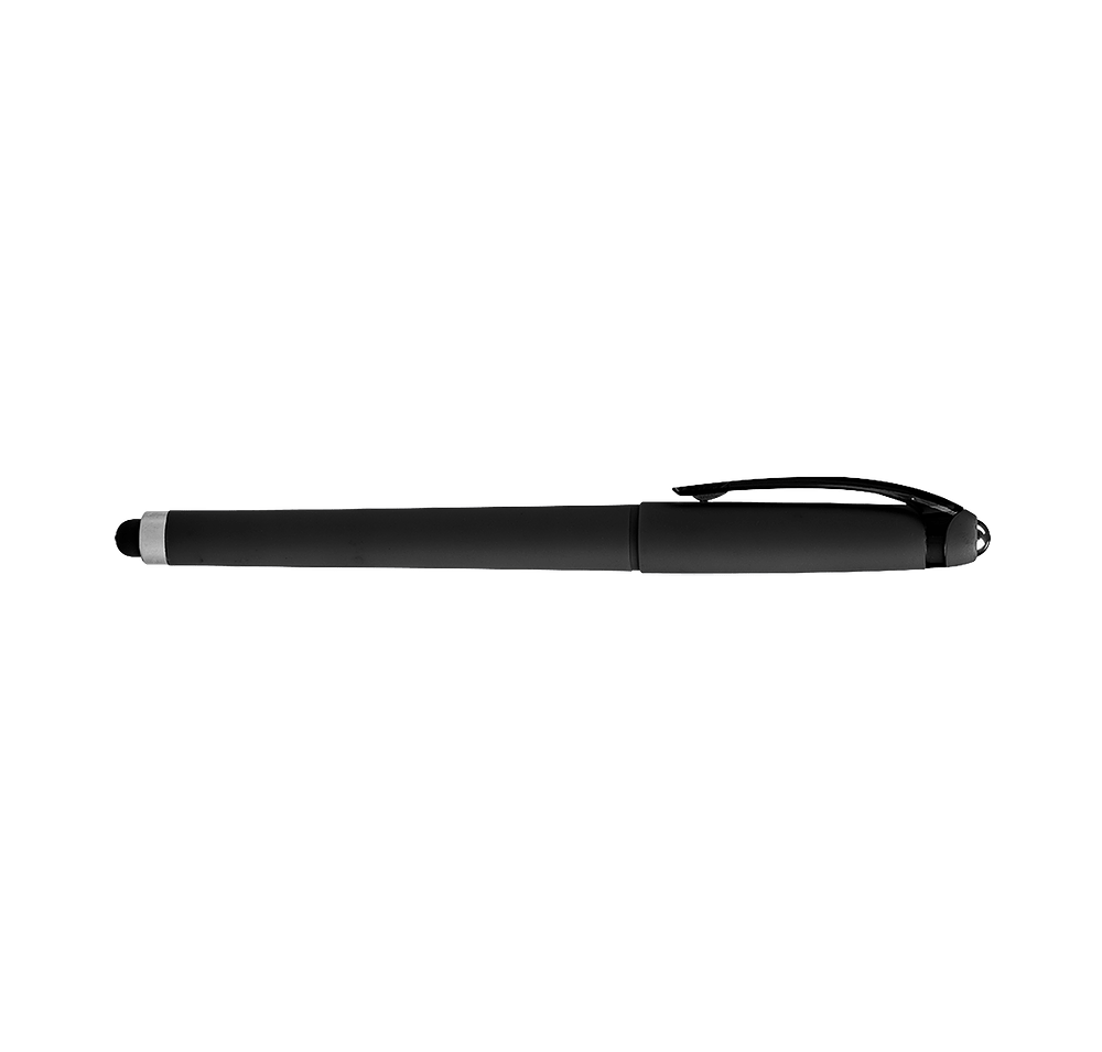 Cap It Off Recycled Gel Ballpoint Pen (black ink)-default
