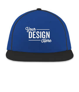 Pacific Headwear Momentum Snapback Baseball Hat - Color: Royal / Black