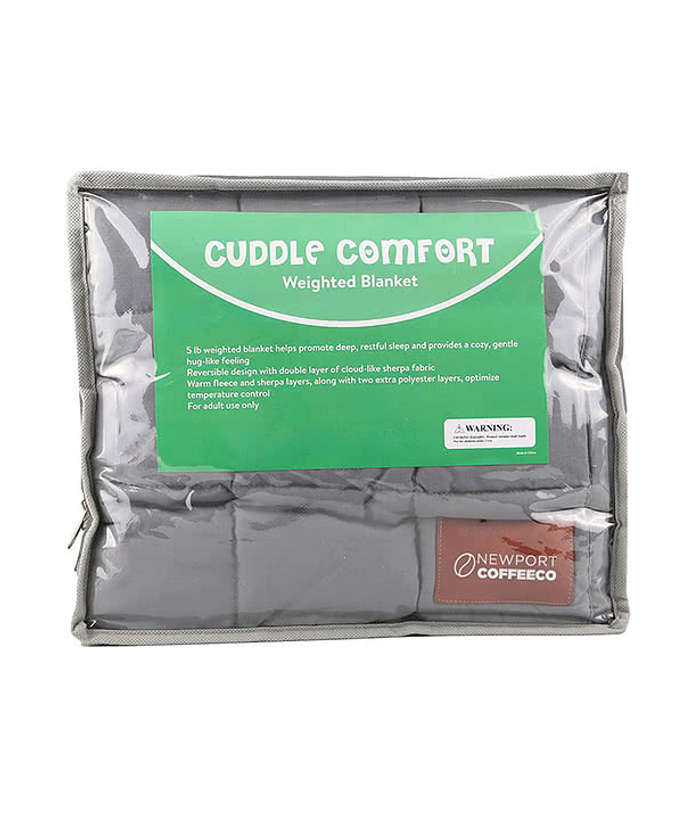 Cuddle Comfort Quilted Weighted Blanket