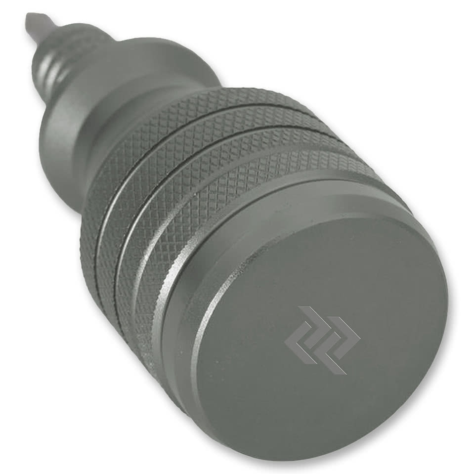 Laser Engraved Recycled Aluminum 6-in-1 Screwdriver Tool