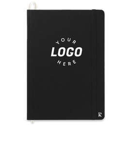 Karst Stone Hard Cover Bound Notebook - Color: Black