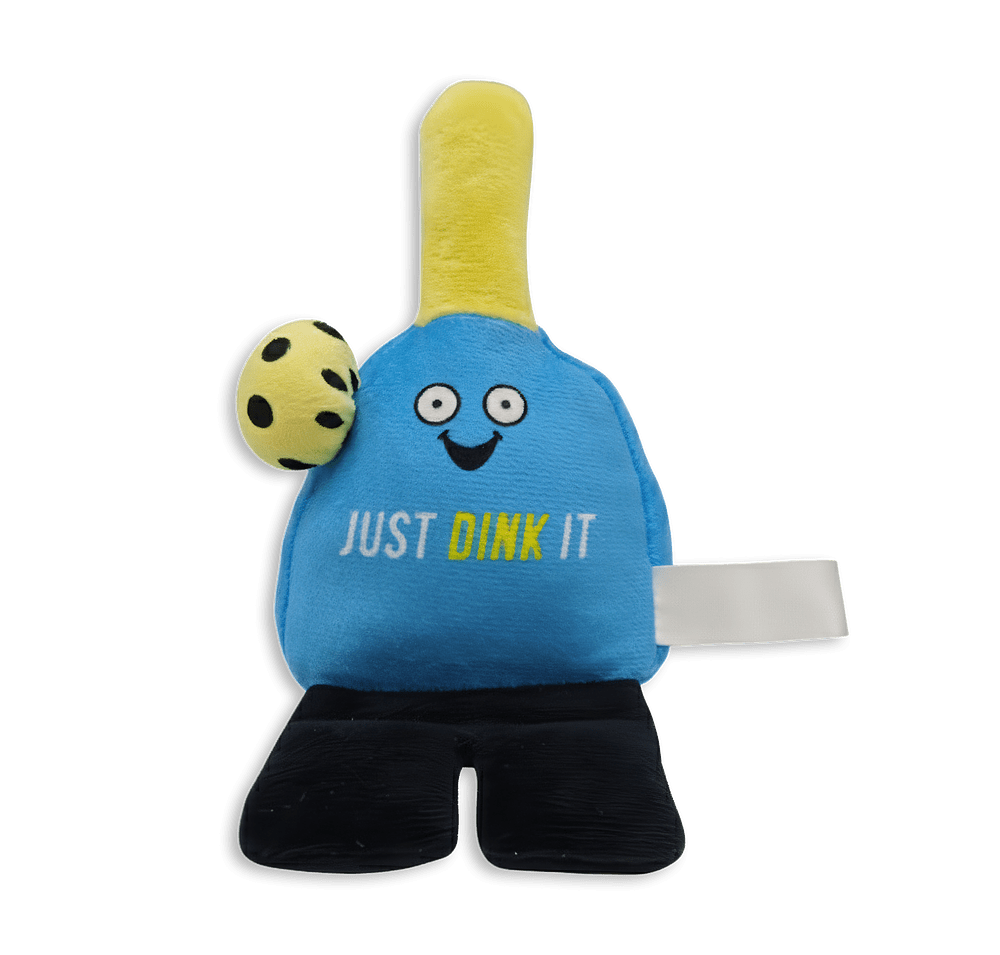 Phone Pals Weighted Pickle Player Plush Phone Holder-default