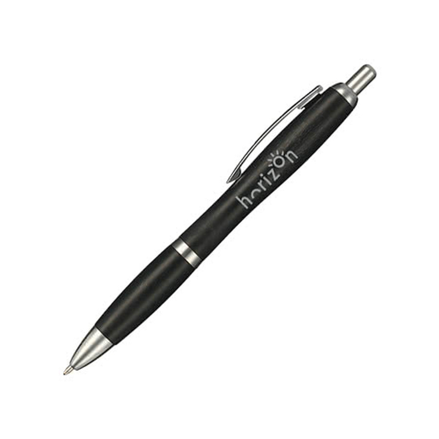 Nash Wheat Straw Ballpoint Pen (black ink) in Black
