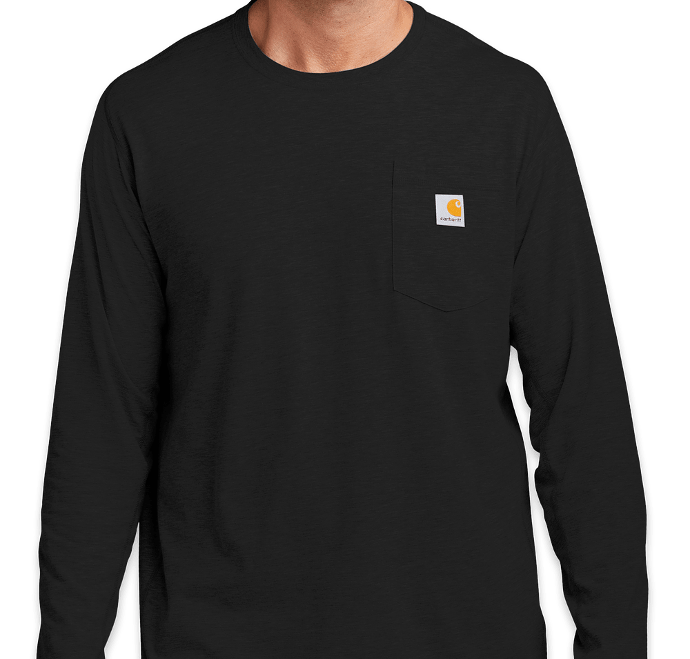 Carhartt Force Cotton Long Sleeve Pocket T-shirt-default