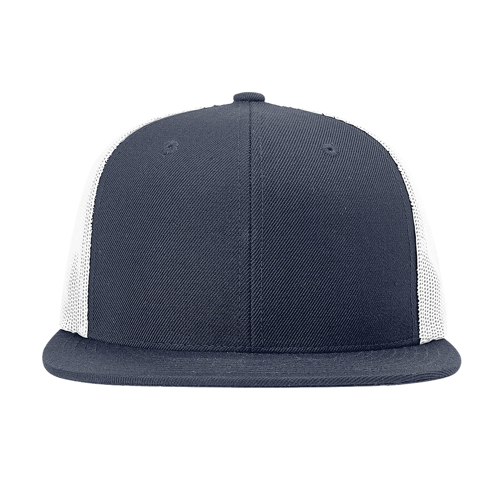 Richardson Acrylic-Wool Blend Snapback Trucker Hat-default