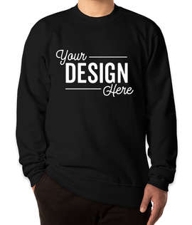 Bayside USA-Made Super Heavy Oversized Crewneck Sweatshirt