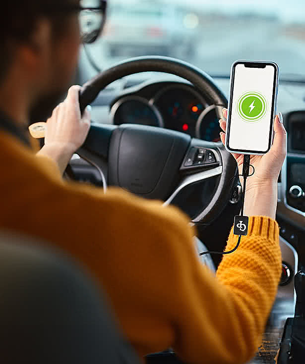 Laser Engraved SCX Innovative Design In-Car Charging Cable 2A