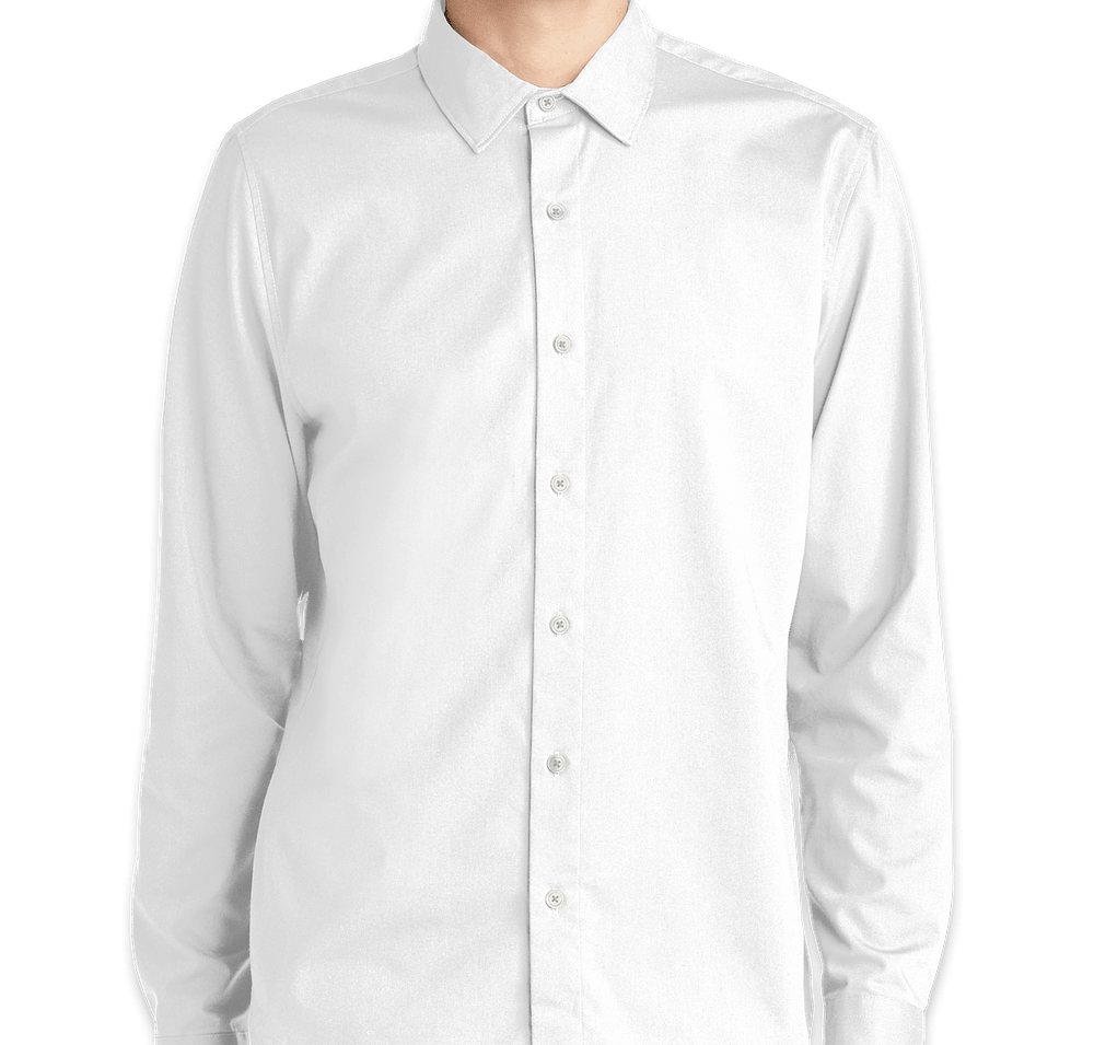 Mercer+Mettle Stretch Woven Long Sleeve Shirt-default