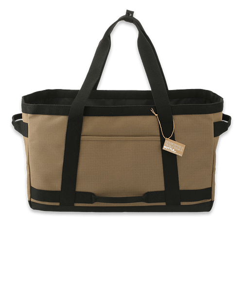 NBN Recycled Utility Poly Tote Bag in Brown