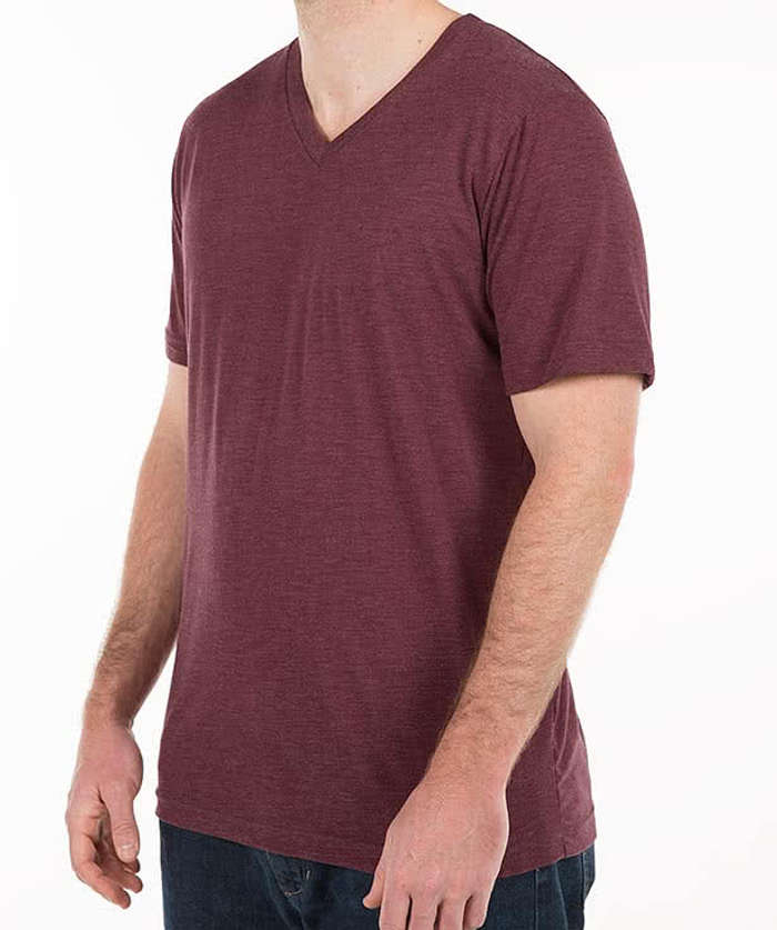 Bella + Canvas Tri-Blend V-Neck T-shirt