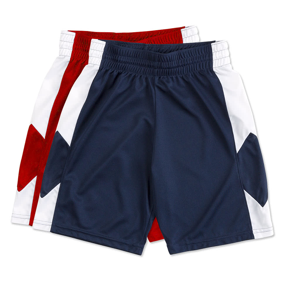 Augusta Youth Colorblock Basketball Shorts
