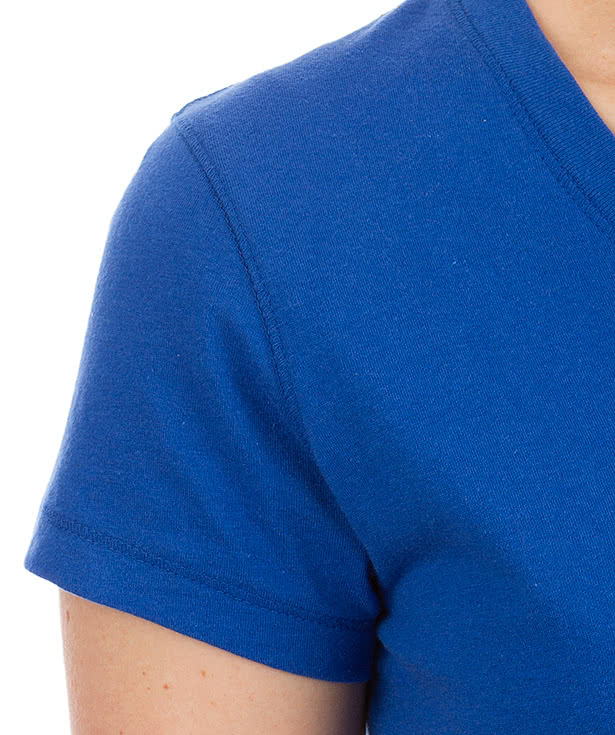Bella + Canvas Women's Slim Fit Jersey V-Neck T-shirt