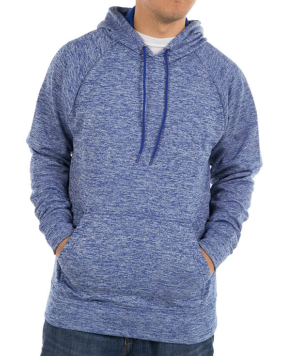 Sport-Tek Electric Heather Performance Pullover Hoodie