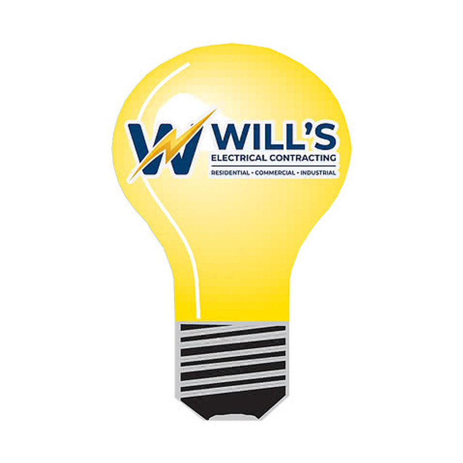 Full Color Re-Stick-It 2 in. x 3 in. Light Bulb Shaped Reusable Decal in Light Bulb